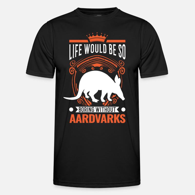 Erdferkel Geschenk Aardvark Men's Functional T-Shirt