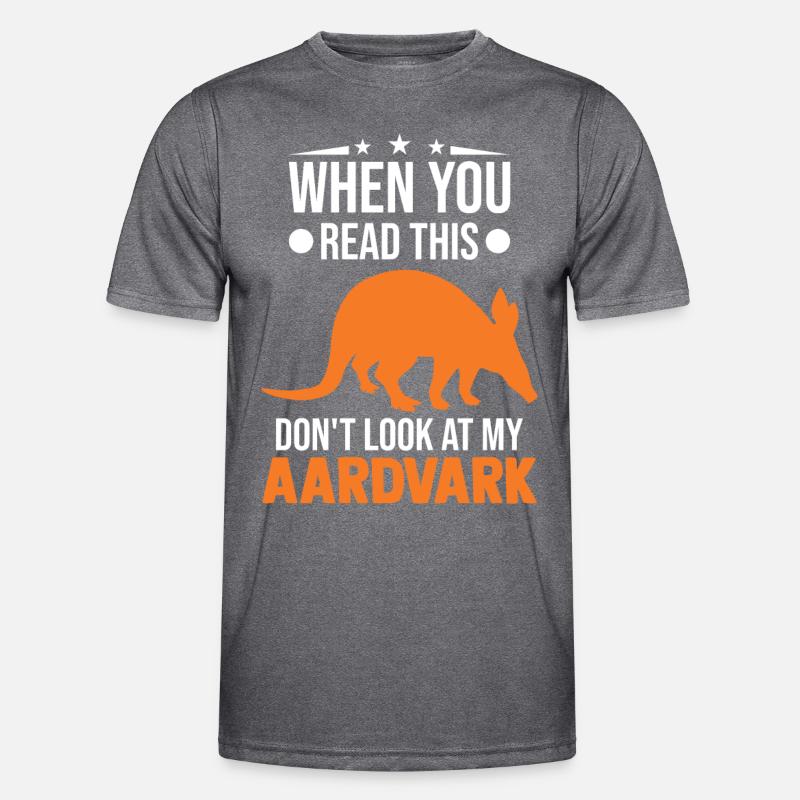 Erdferkel Geschenk Aardvark Men's Functional T-Shirt