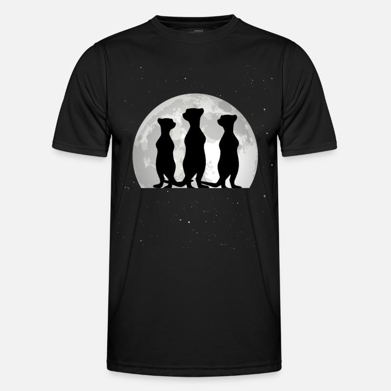 Suricate Lune Suricate T-shirt sport Homme