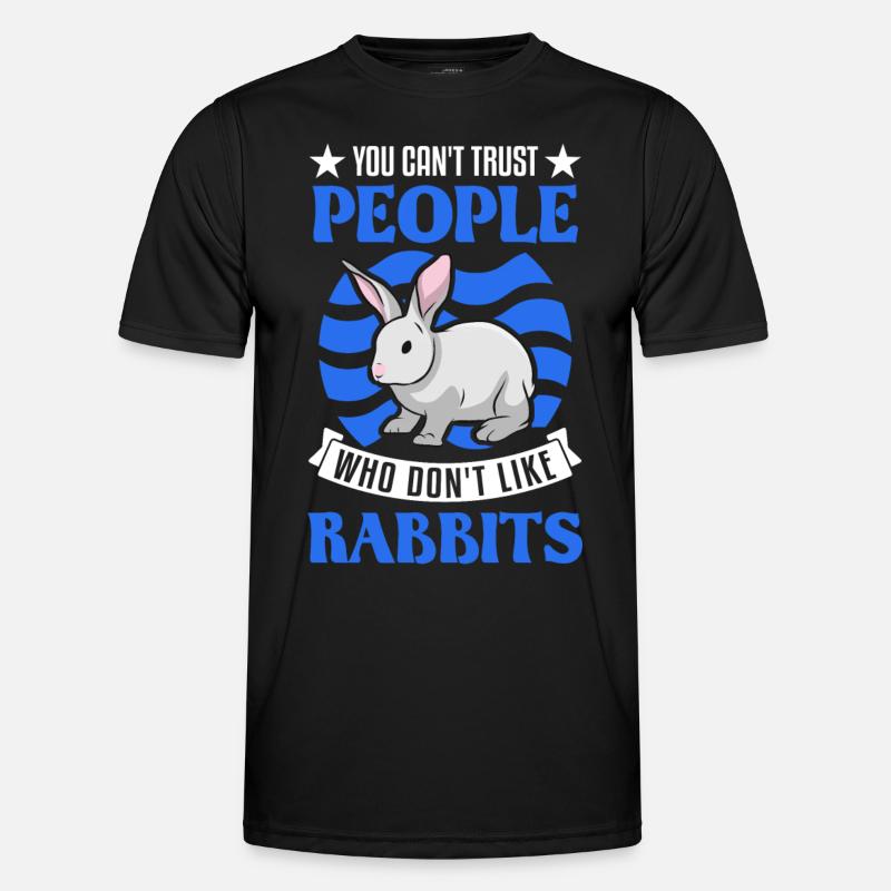 Rabbit Rabbit Rabbit Rabbit - Men's Functional T-Shirt - black