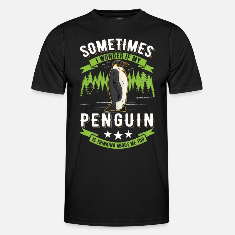Pinguin Penguin Kaiserpinguin Männer Funktions-T-Shirt