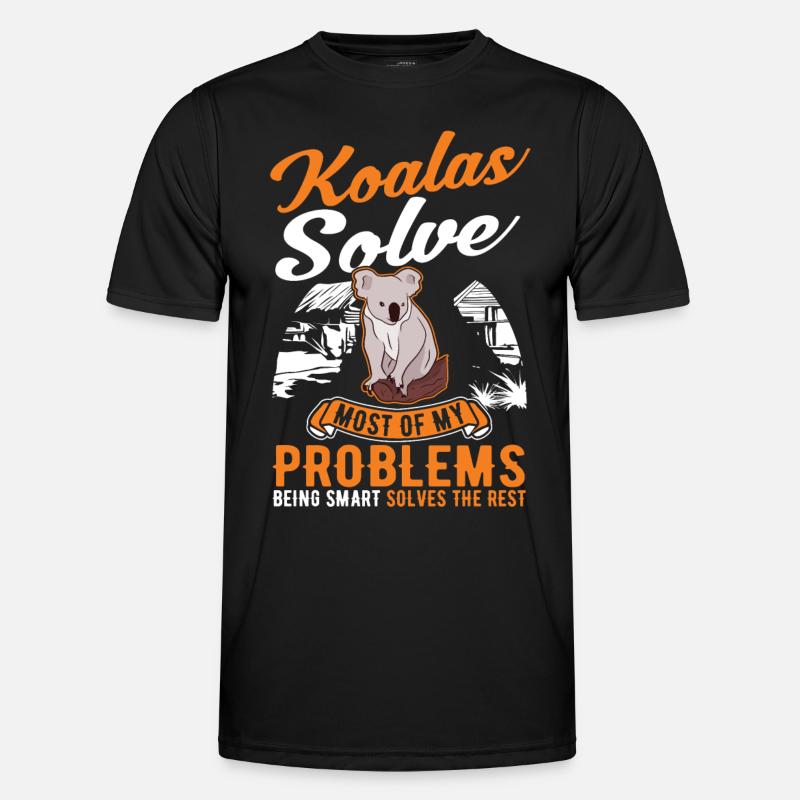 Koala Geschenk Koalabär Männer Funktions-T-Shirt