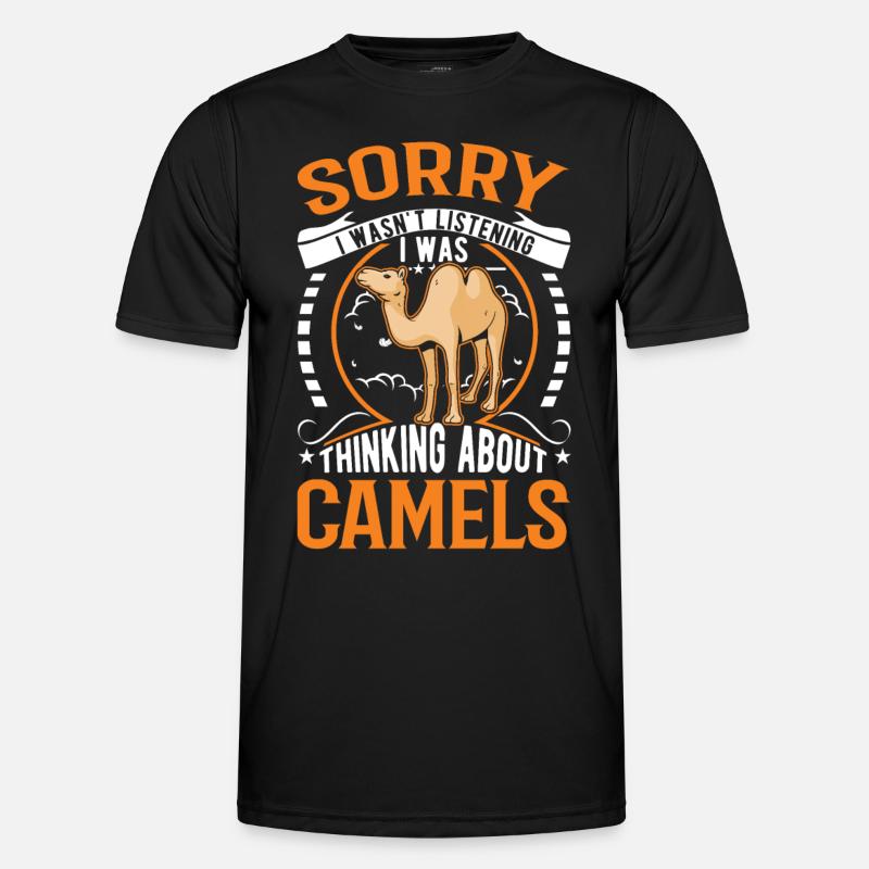Kamel Dromedar Ägypten Geschenk Großkamel Männer Funktions-T-Shirt