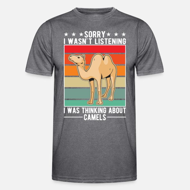 Kamel Dromedar Ägypten Geschenk Großkamel Männer Funktions-T-Shirt