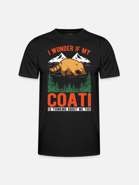 Coati Cadeau Coati Proboscis - T-shirt sport Homme - noir