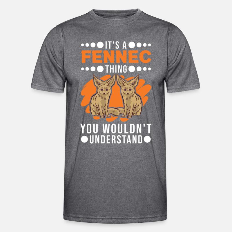 Fennek Geschenk Wüstenfuchs Männer Funktions-T-Shirt