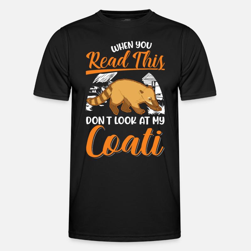 Coati Gift Proboscis Coati Men's Functional T-Shirt