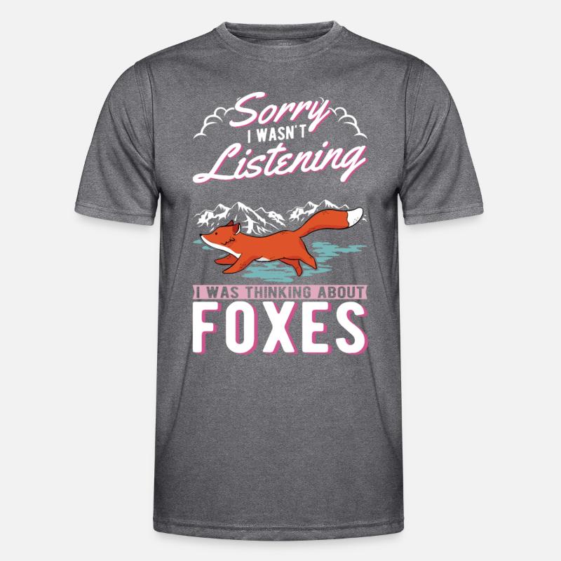 Fuchs Geschenk Rotfuchs Männer Funktions-T-Shirt