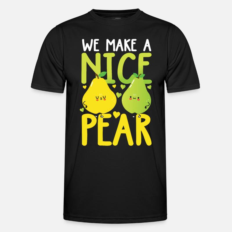 We Make A Nice Pear Männer Funktions-T-Shirt