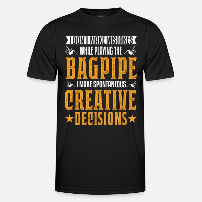 Bagpipes: Creative Choices Men's Functional T-Shirt