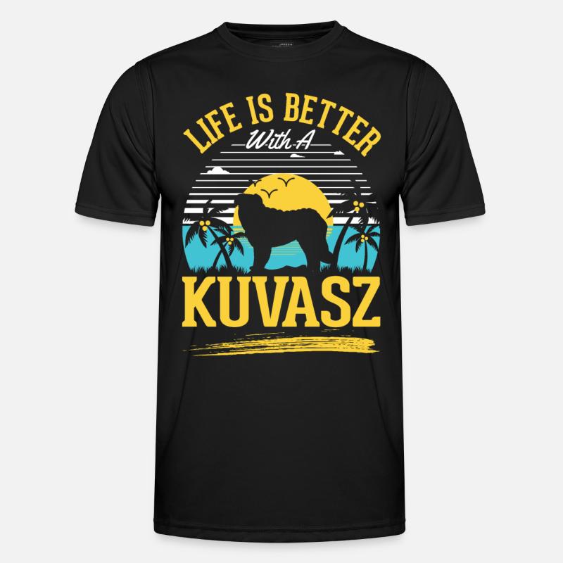 Refreshment is better with Kuvasz Men's Functional T-Shirt