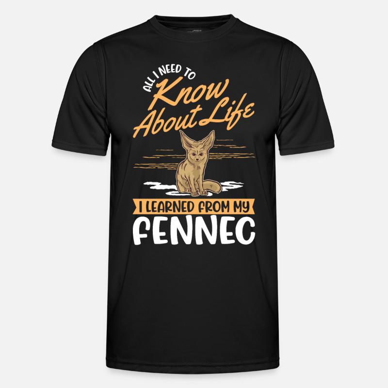 Fennek Geschenk Wüstenfuchs Männer Funktions-T-Shirt