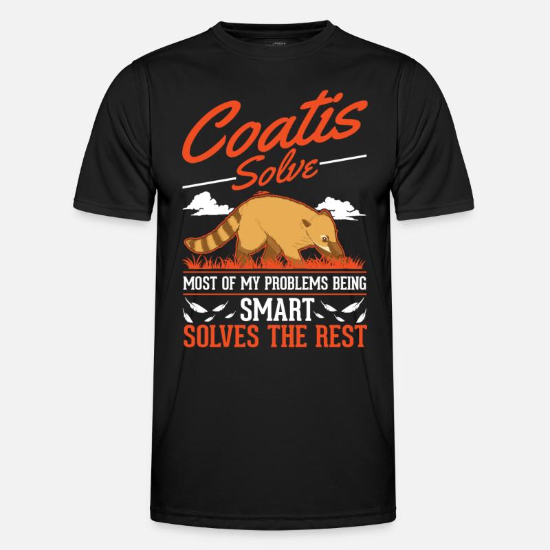 Coati Gift Coati Proboscis Bear Men's Functional T-Shirt