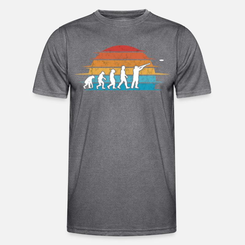 Tontaubenschießen Evolution Männer Funktions-T-Shirt