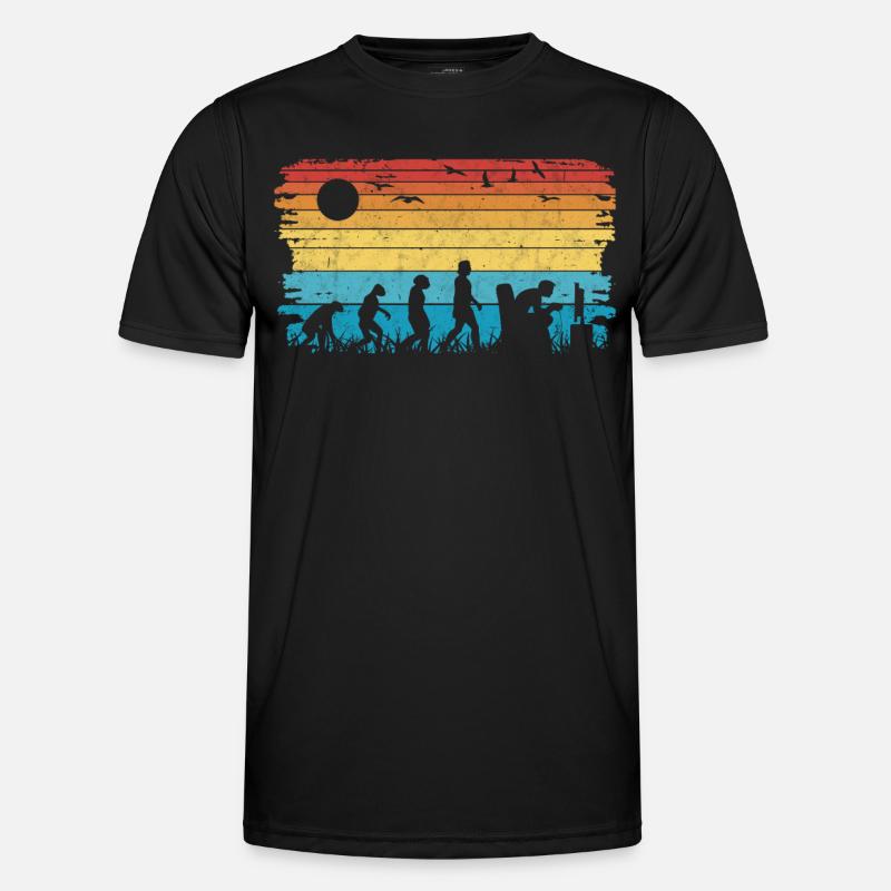 Gamer Evolution Gaming Zocken Video Game Men's Functional T-Shirt