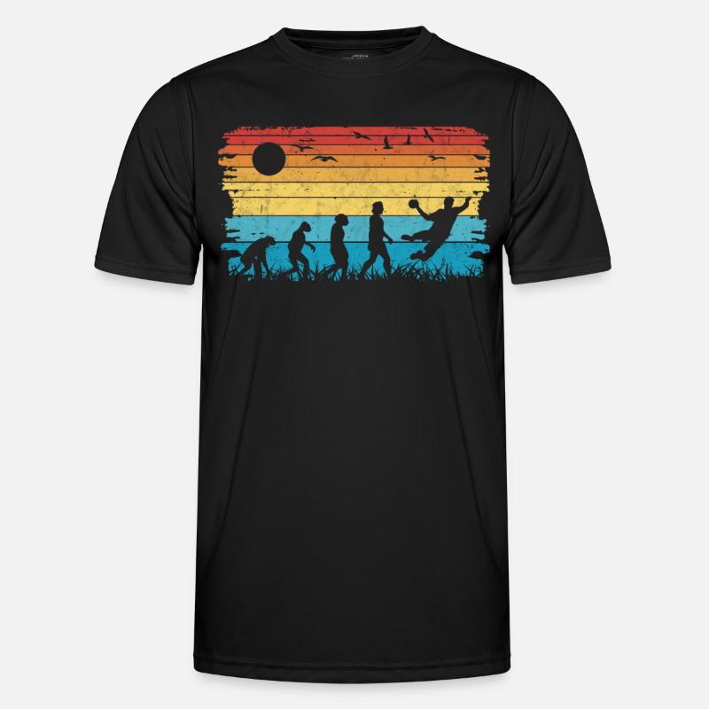 Handball Players Evolution Handball Team T-shirt sport Homme