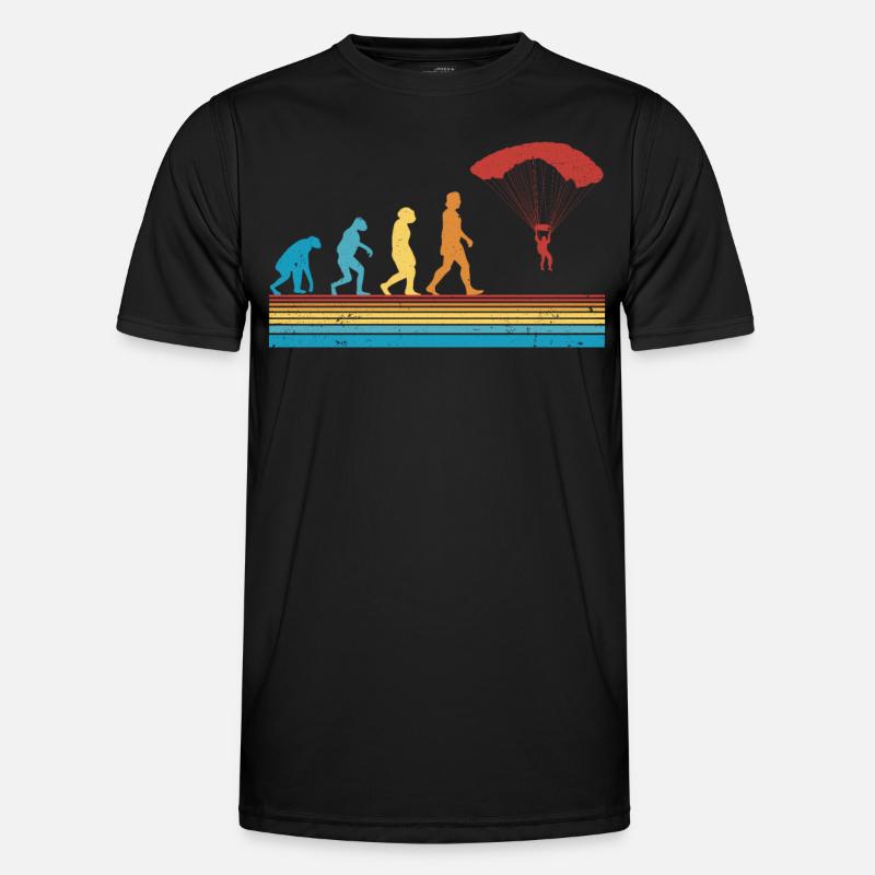 Skydiver EvolutionParachute Skydive Men's Functional T-Shirt