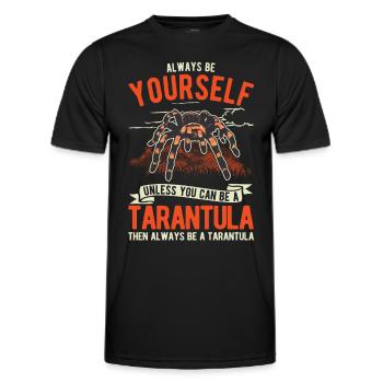 Soyez toujours vous-même Tarentule Tarantel - T-shirt sport Homme - noir - Devant - AI Model Male 178 dark (178cm)