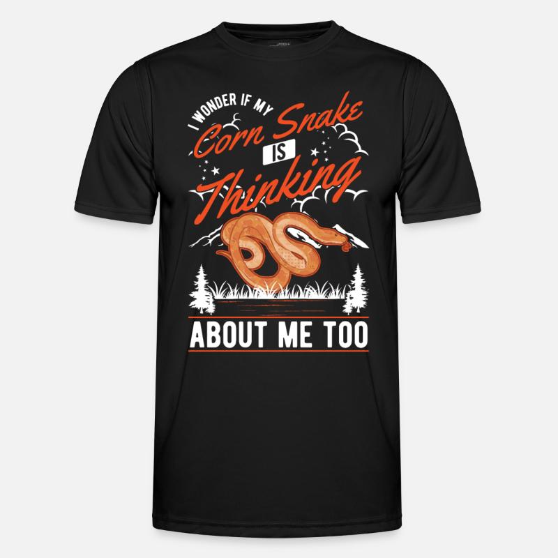 Corn Snake Gift Corn Snake - Men's Functional T-Shirt - black