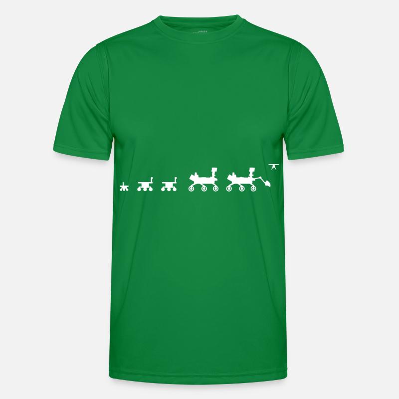 Mars Rover Evolution T-shirt sport Homme