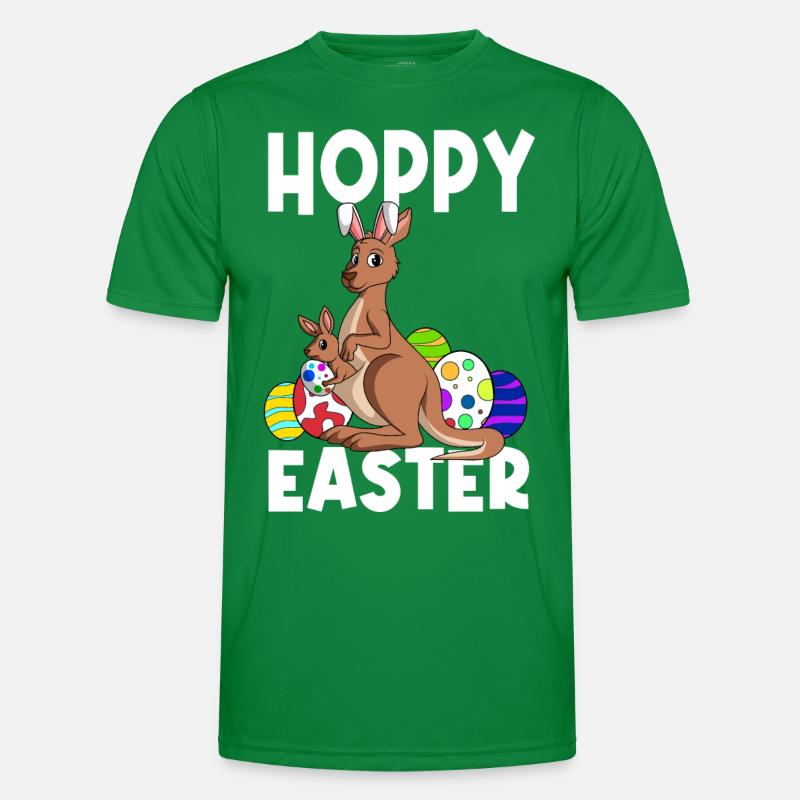 Hoppy Easter Sweet Easter Kangaroo Easter Men's Functional T-Shirt