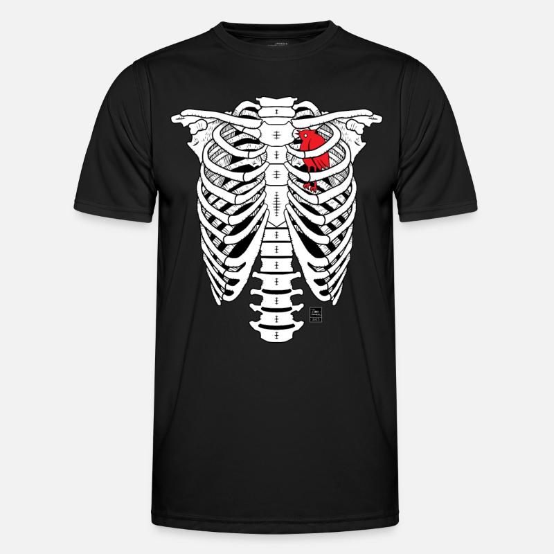 SKELETON Men's Functional T-Shirt