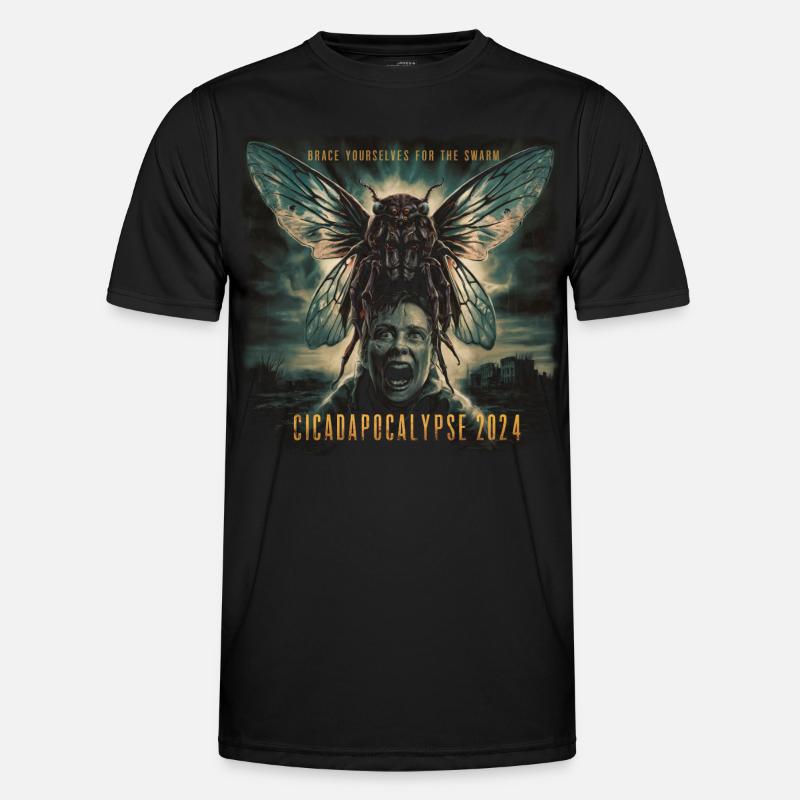 Film horror Cicada 2024 Maglietta sportiva per uomo