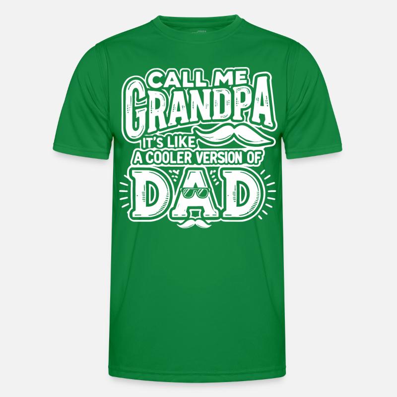 Kühler Opa Männer Funktions-T-Shirt