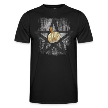 Ail de l’Enfer - T-shirt sport Homme - noir - Devant - AI Model Male 178 dark (178cm)