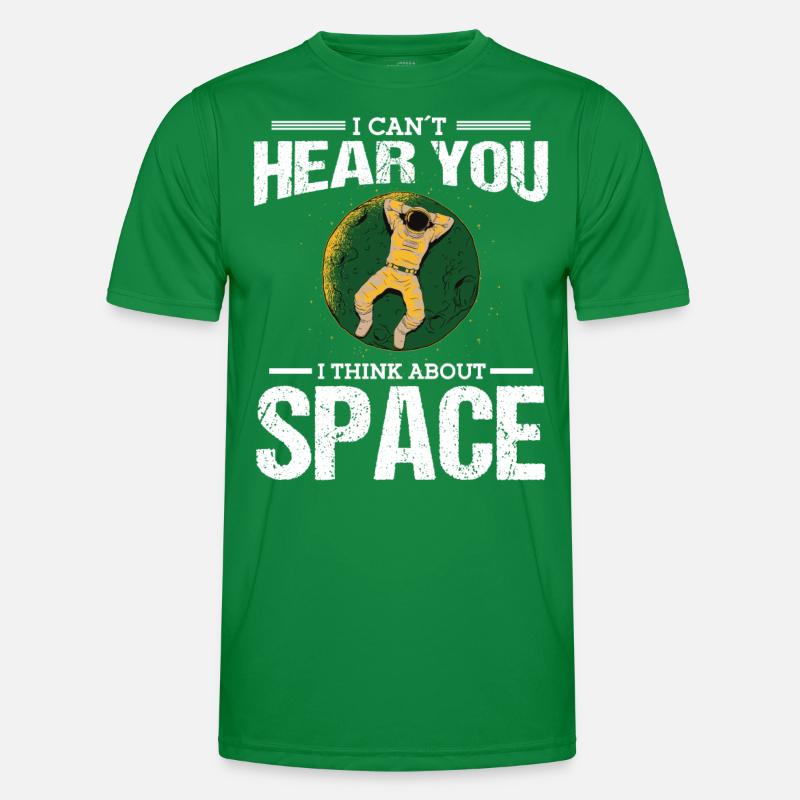 Astronaute Je pense à Space Spaceman Space T-shirt sport Homme