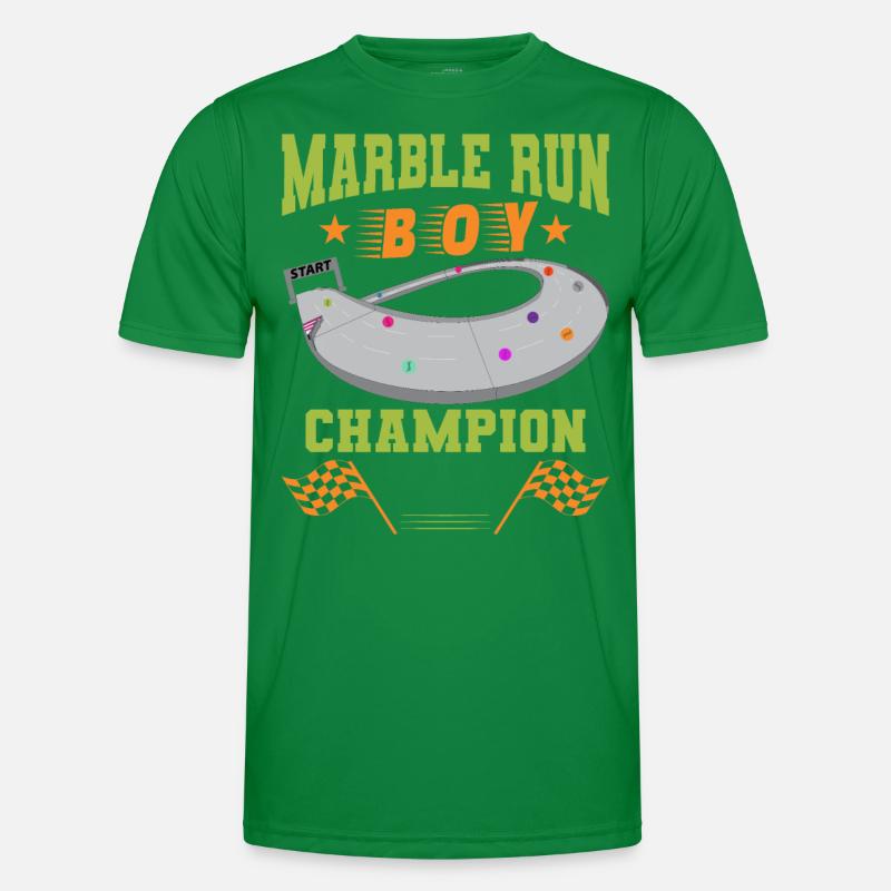 MARBLE RUN BOY Men's Functional T-Shirt