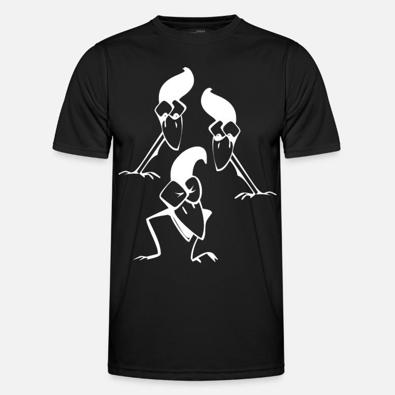 3 ravens - Men's Functional T-Shirt - black