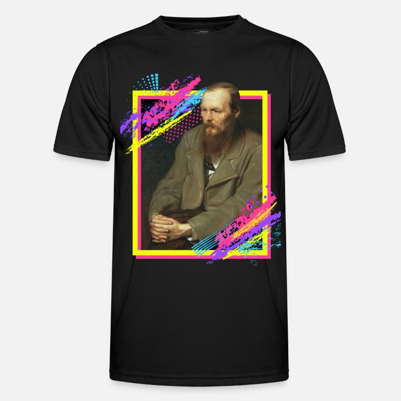 Dostojewski Männer Funktions-T-Shirt