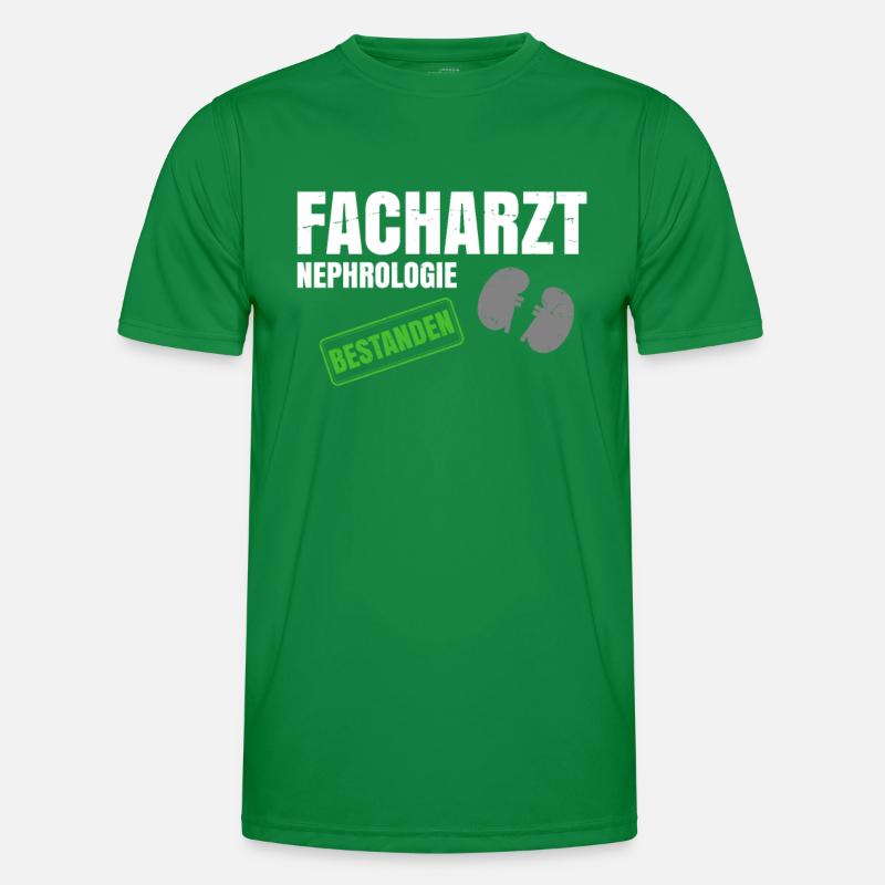 Facharzt Nephrologie Männer Funktions-T-Shirt