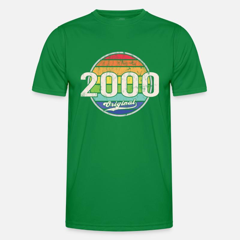 2000 Geburtstag Year Original Männer Funktions-T-Shirt