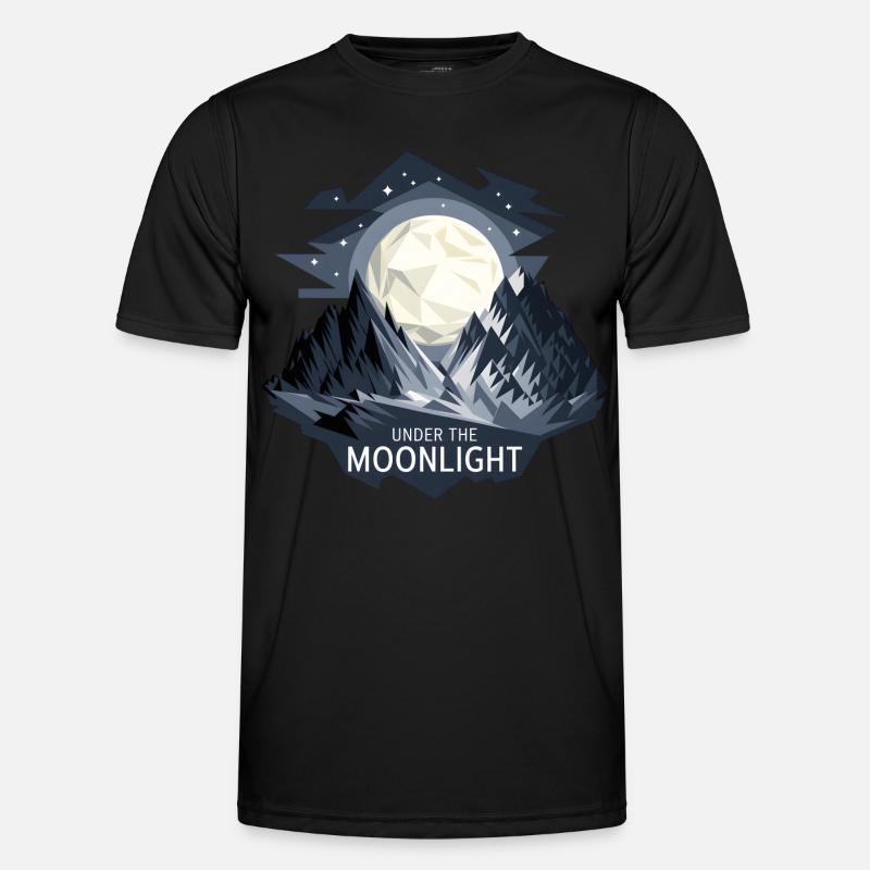 Under The Moonlight Men's Functional T-Shirt