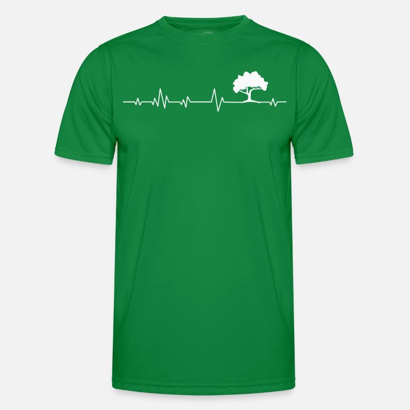 Baum Bäume Männer Funktions-T-Shirt