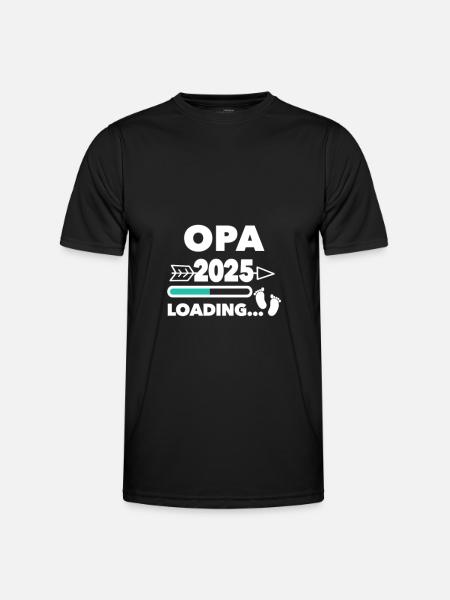 Grand-père 2025 - T-shirt sport Homme - noir