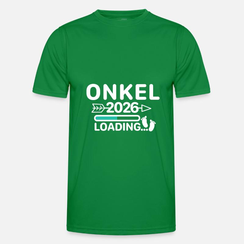 Onkel 2026 Funktionsshirt til herrer