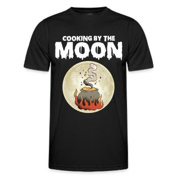Handel für Süßigkeiten Halloween Party Nightmare S - Männer Funktions-T-Shirt - Schwarz - Vorne - AI Model Male 178 dark (178cm)