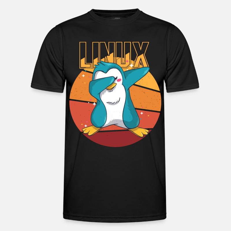 Geek Linux Root Party Penguin Nerd Programmeur Comp T-shirt sport Homme