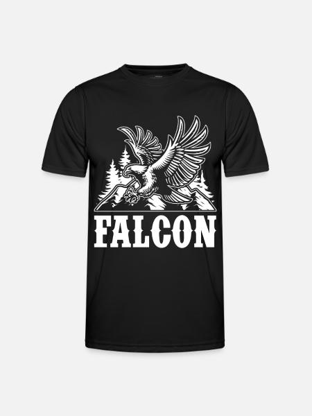 Falconry Hawks Hawks Birds of Prey - Men's Functional T-Shirt - black