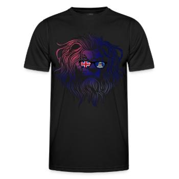 Cayman Islands - Men's Functional T-Shirt - black - Front - AI Model Male 178 dark (178cm)