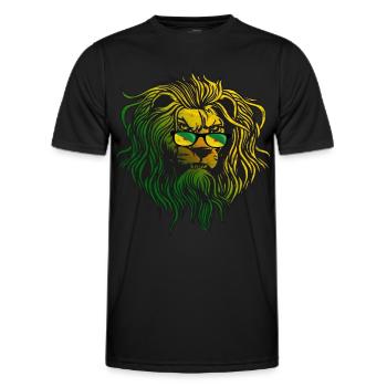 Guyane française - T-shirt sport Homme - noir - Devant - AI Model Male 178 dark (178cm)