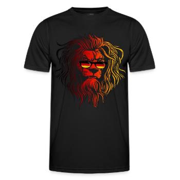 Deutschland - Männer Funktions-T-Shirt - Schwarz - Vorne - AI Model Male 178 dark (178cm)