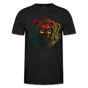 Mozambique - Men's Functional T-Shirt - black - Front - AI Model Male 178 dark (178cm)