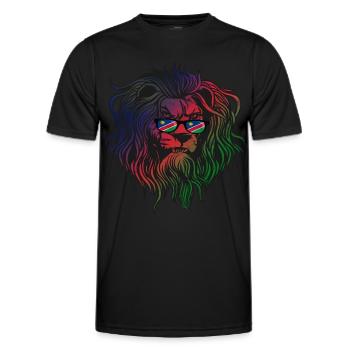 Namibia - Männer Funktions-T-Shirt - Schwarz - Vorne - AI Model Male 178 dark (178cm)