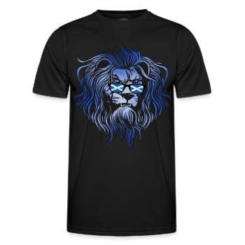 Scotland - Men's Functional T-Shirt - black - Front - AI Model Male 178 dark (178cm)