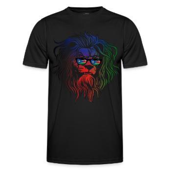 South Sudan - Men's Functional T-Shirt - black - Front - AI Model Male 178 dark (178cm)
