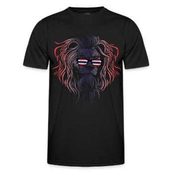 Thailand - Männer Funktions-T-Shirt - Schwarz - Vorne - AI Model Male 178 dark (178cm)